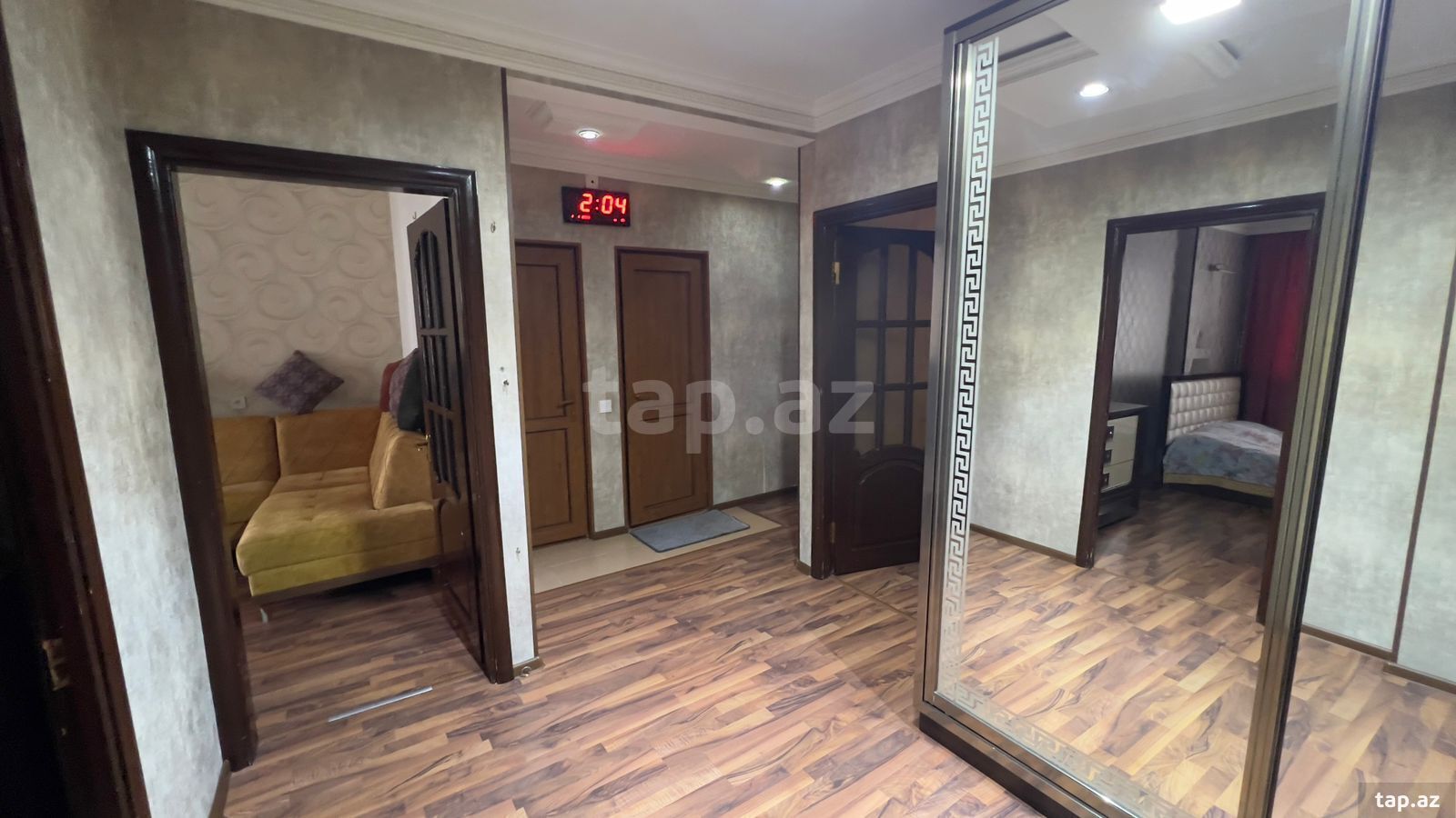 3-otaqlı yeni tikili kirayə verilir, N.Nərimanov m., 96 m²