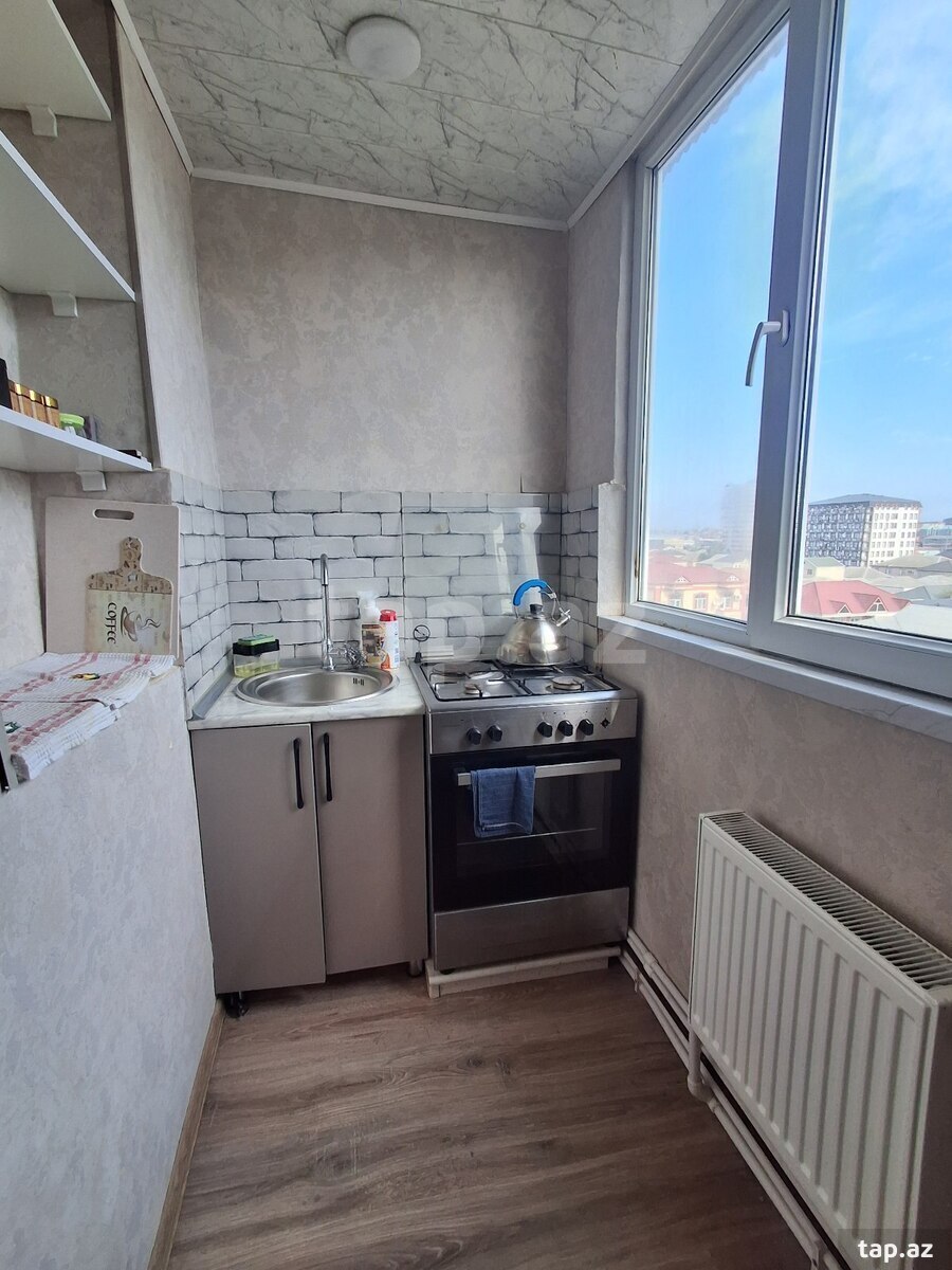 2-otaqlı mənzil kirayə verilir, Xırdalan ş., 43 m²