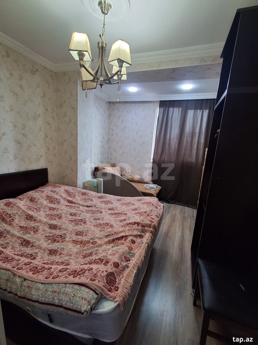2-otaqlı mənzil kirayə verilir, Xırdalan ş., 43 m²