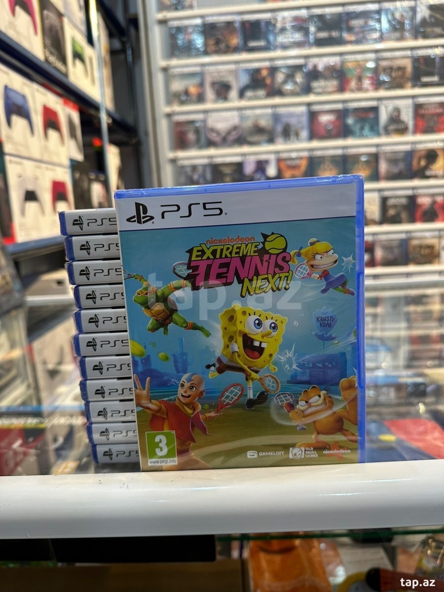 PS5 üçün Nickelodeon Extreme Tennis Next oyun diski