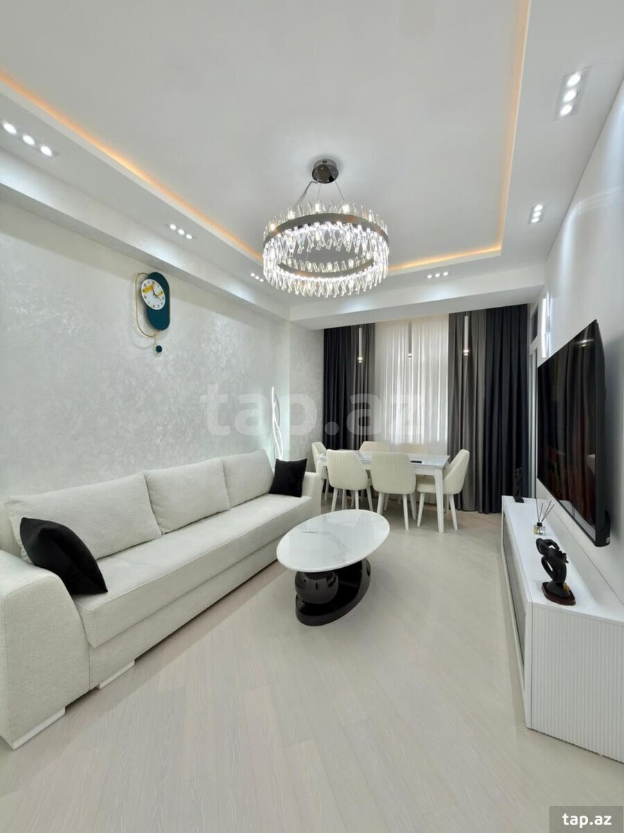 2-otaqlı yeni tikili kirayə verilir, Binəqədi r., 60 m²