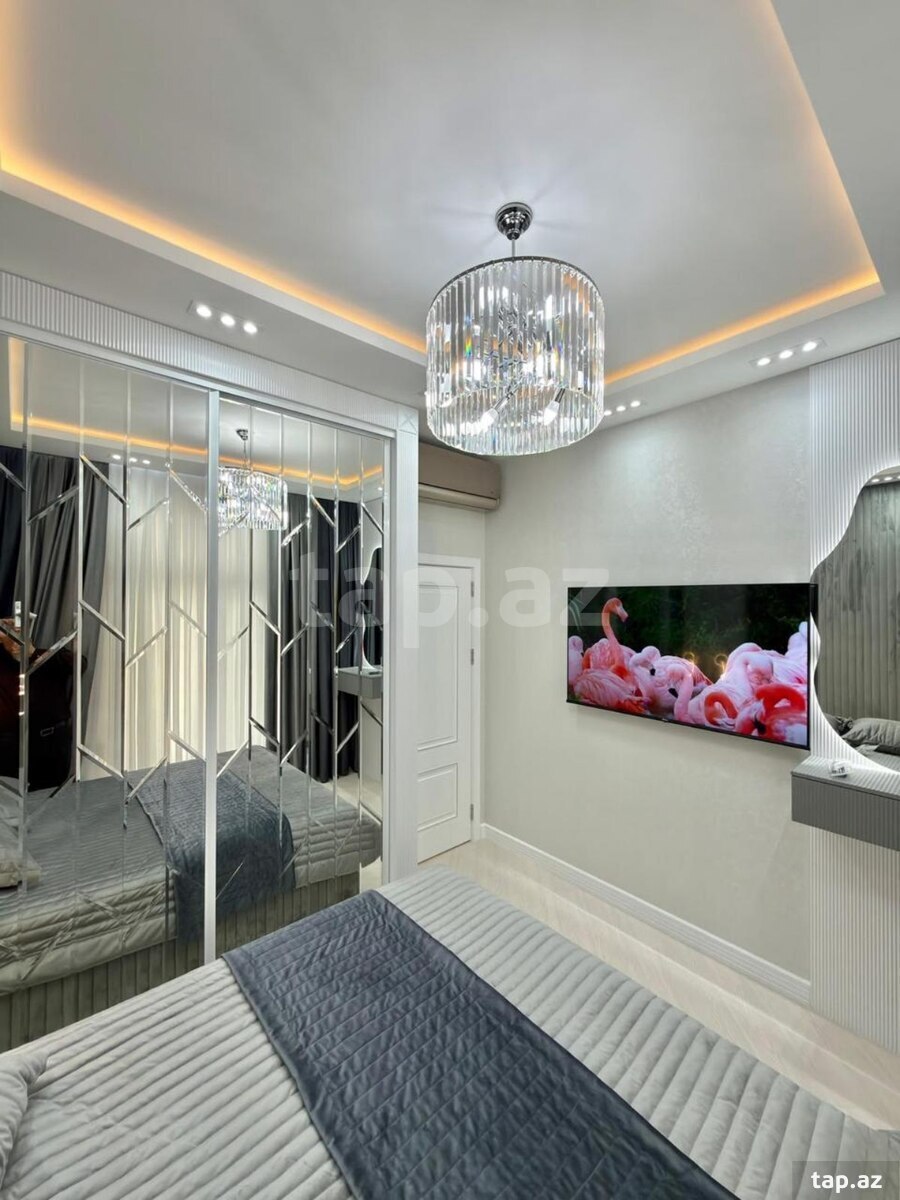2-otaqlı yeni tikili kirayə verilir, Binəqədi r., 60 m²