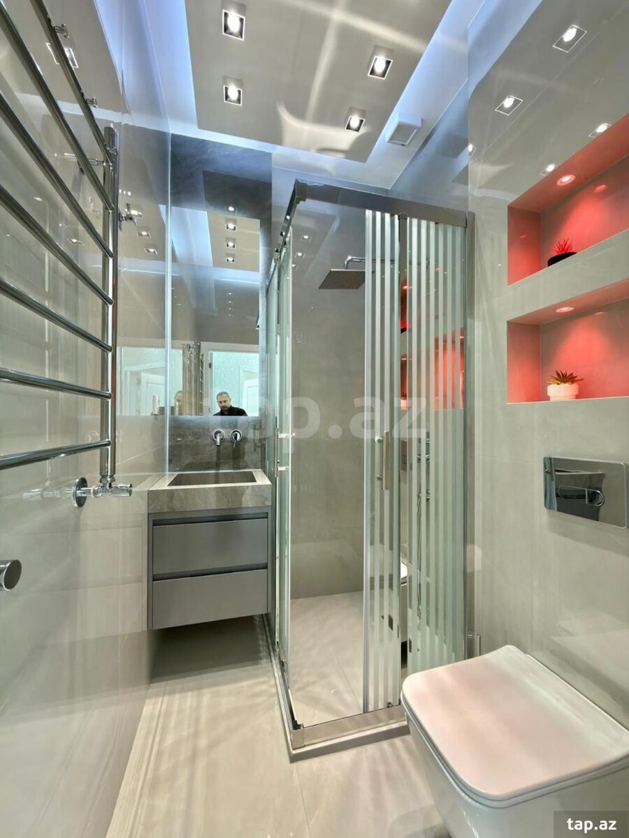 2-otaqlı yeni tikili kirayə verilir, Binəqədi r., 60 m²