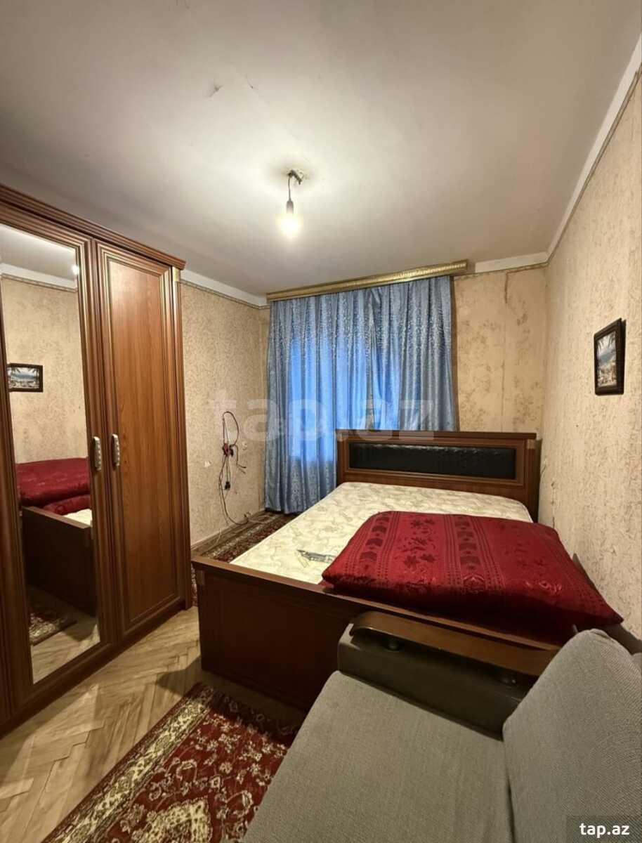2-otaqlı mənzil kirayə verilir, N.Nərimanov m., 45 m²