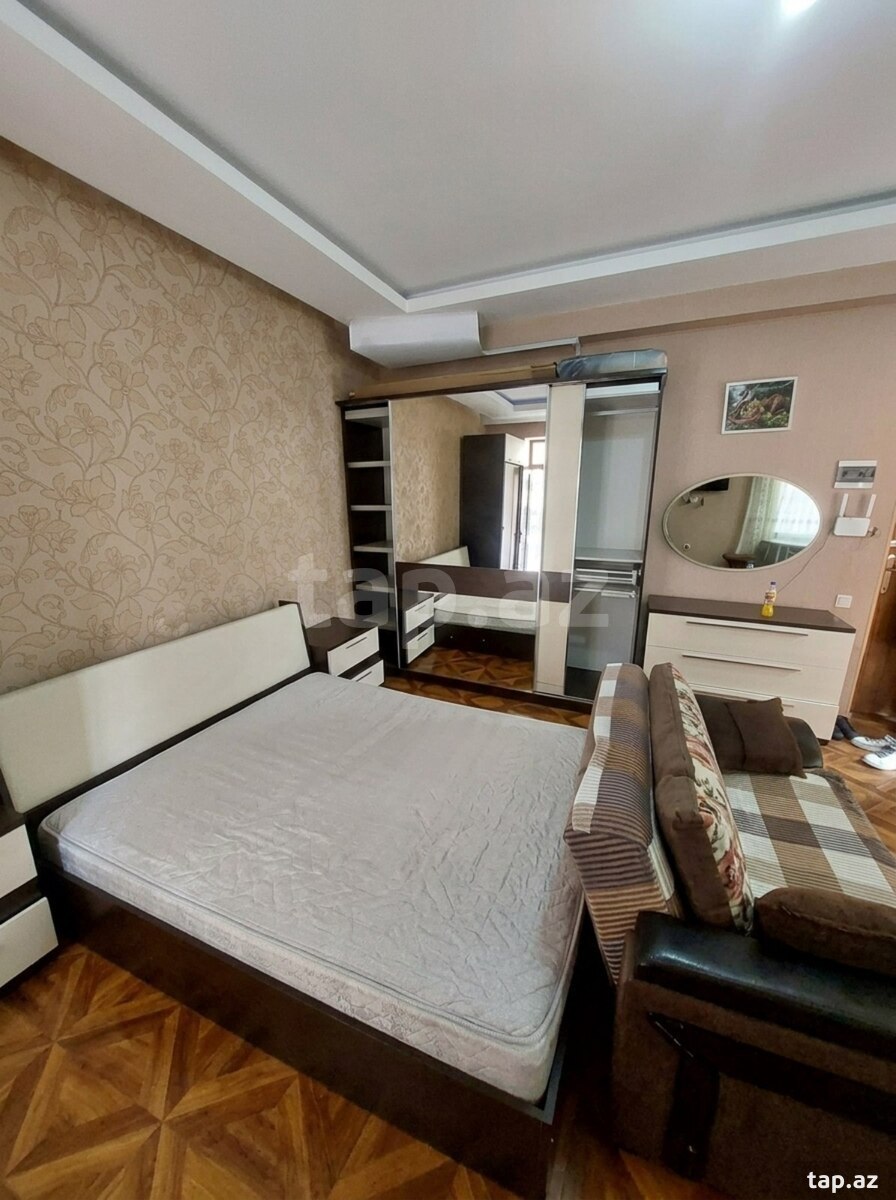1-otaqlı yeni tikili kirayə verilir, Xırdalan ş., 45 m²