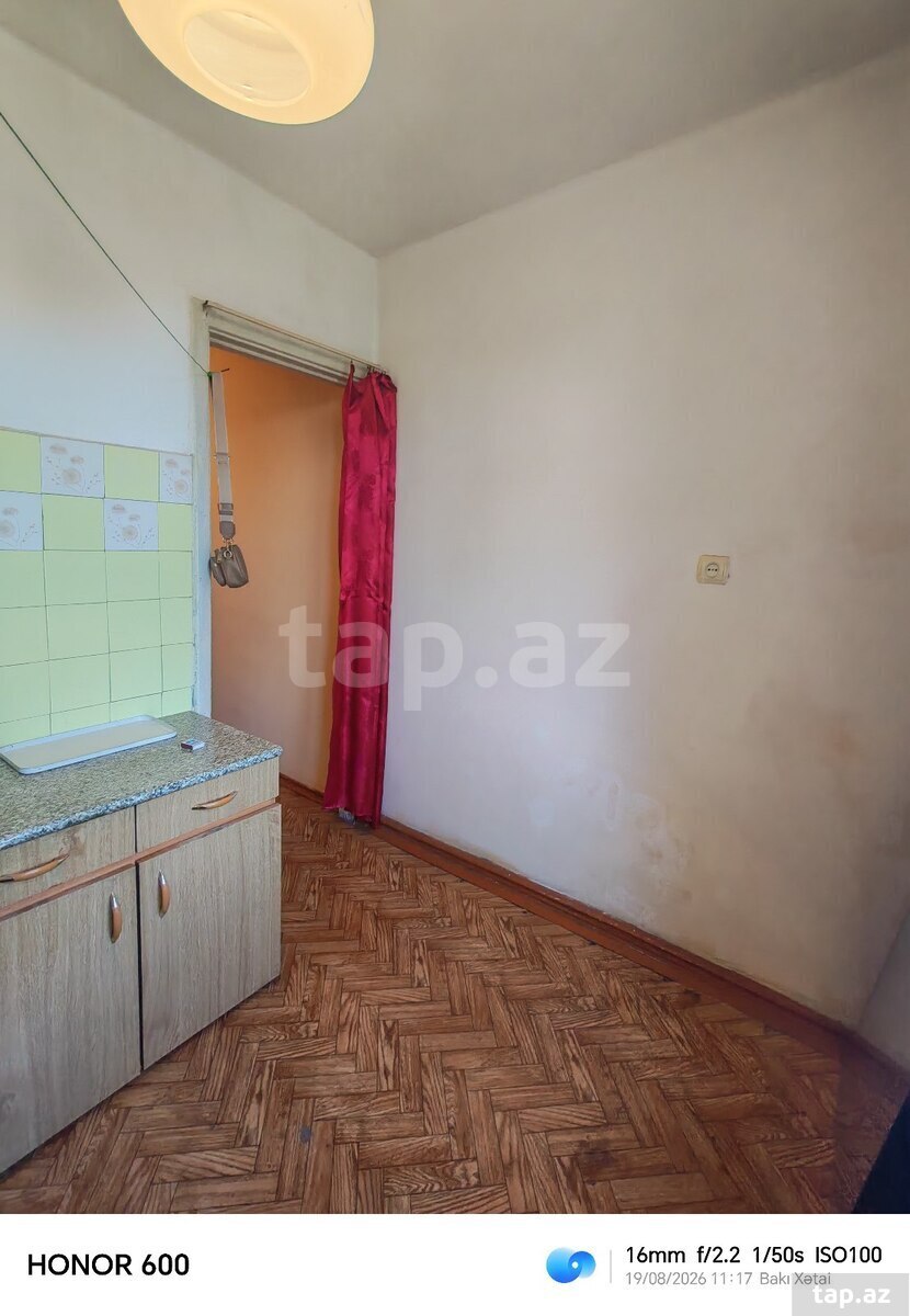 1-otaqlı mənzil kirayə verilir, Xətai r., 40 m²