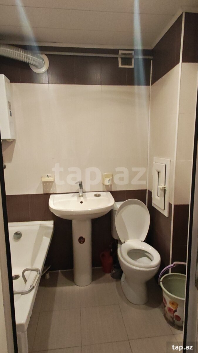 1-otaqlı mənzil kirayə verilir, Xətai r., 40 m²