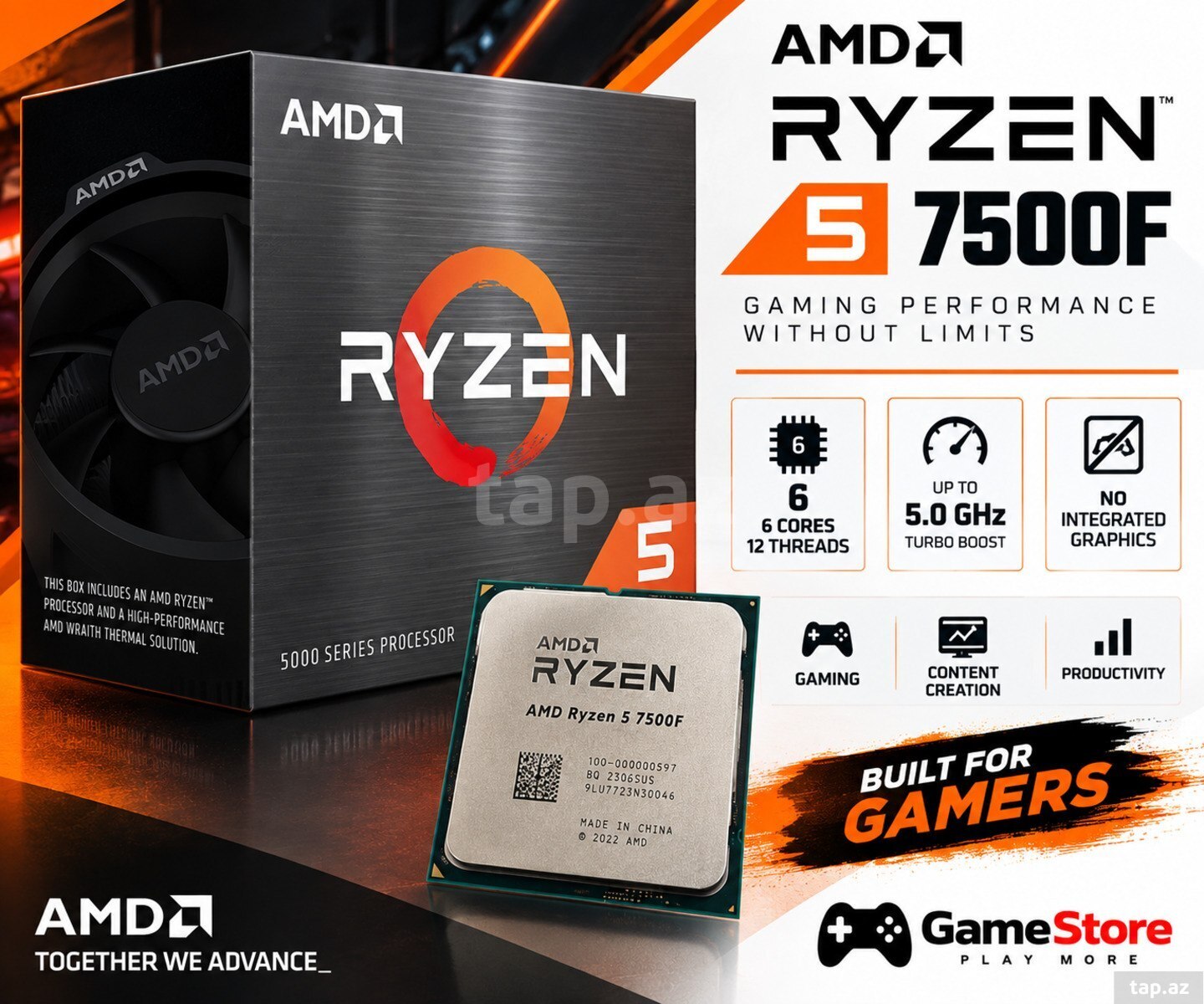 AMD Ryzen 5 7500F