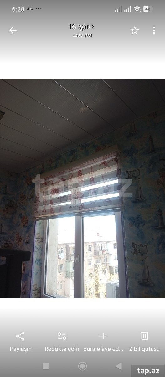 3-otaqlı mənzil kirayə verilir, 8-ci mkr., 48 m²