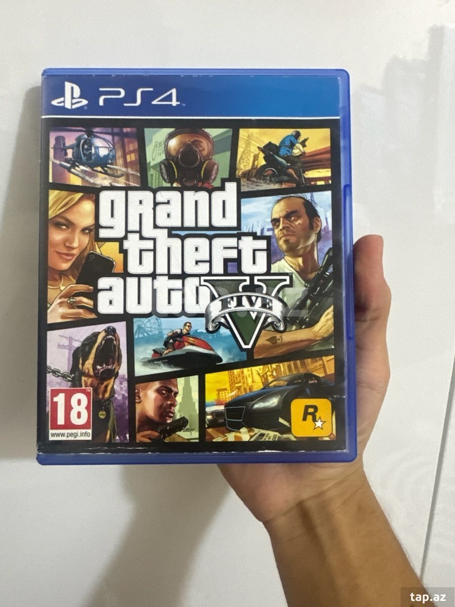 Ps4 Gta-5 oyun diski