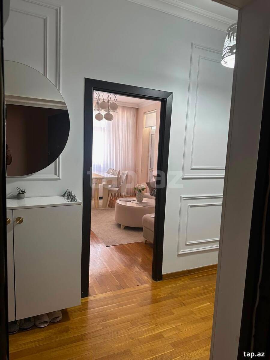 3-otaqlı yeni tikili, Nərimanov r., 84 m²