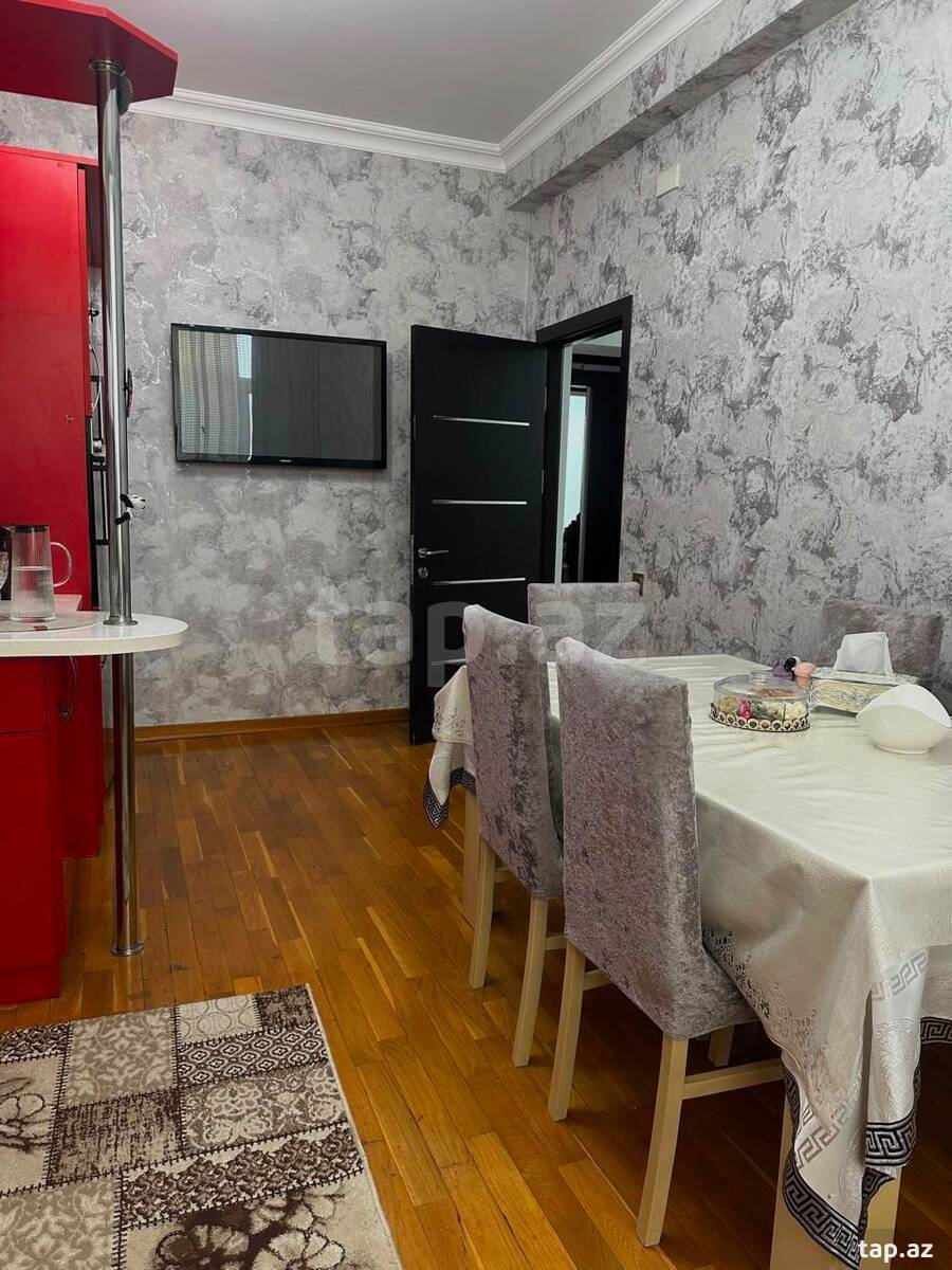 3-otaqlı yeni tikili, Nərimanov r., 84 m²