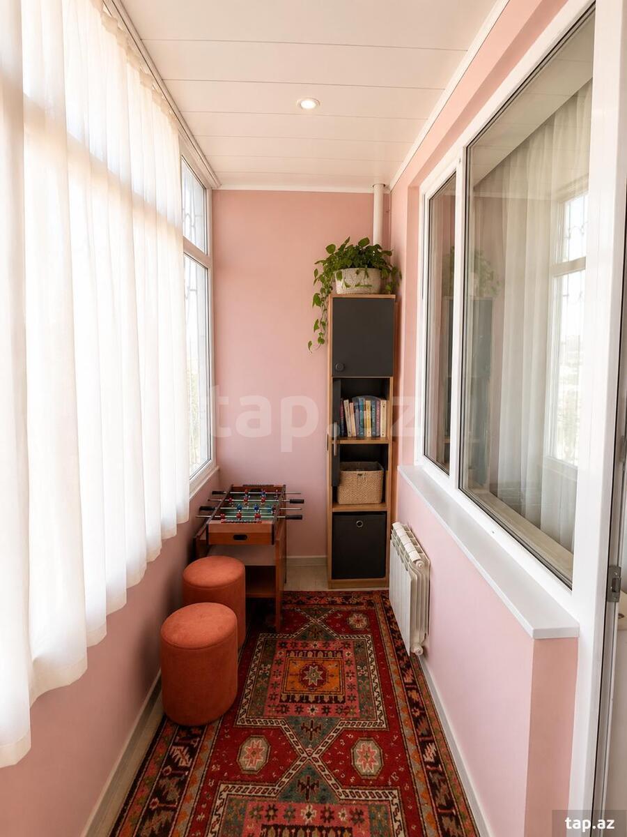 2-otaqlı yeni tikili, Yasamal r., 92 m²