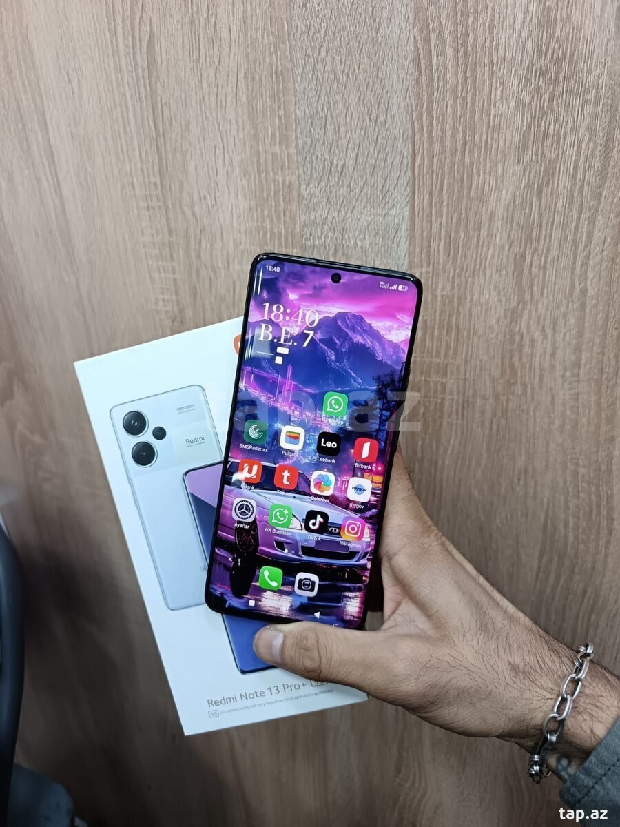 Xiaomi Redmi Note 13 Pro+ Midnight Black 256GB/8GB