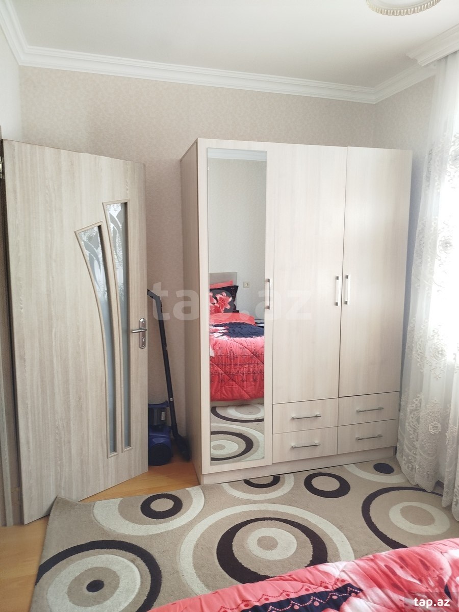 2-otaqlı mənzil kirayə verilir, Gəncə ş., 41 m²