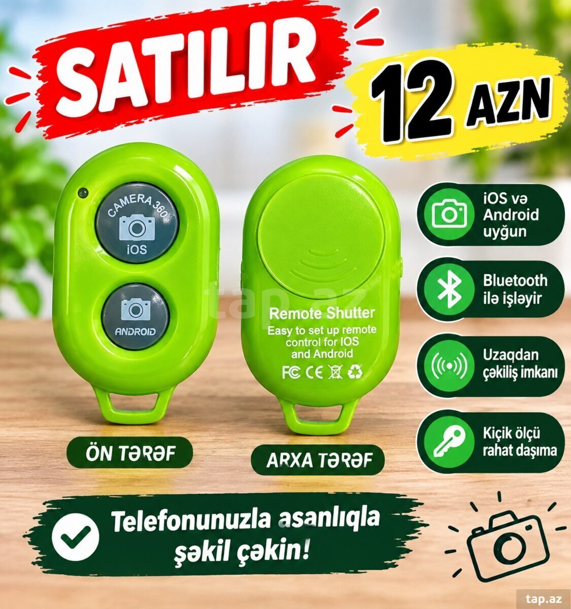 Bluetooth pult