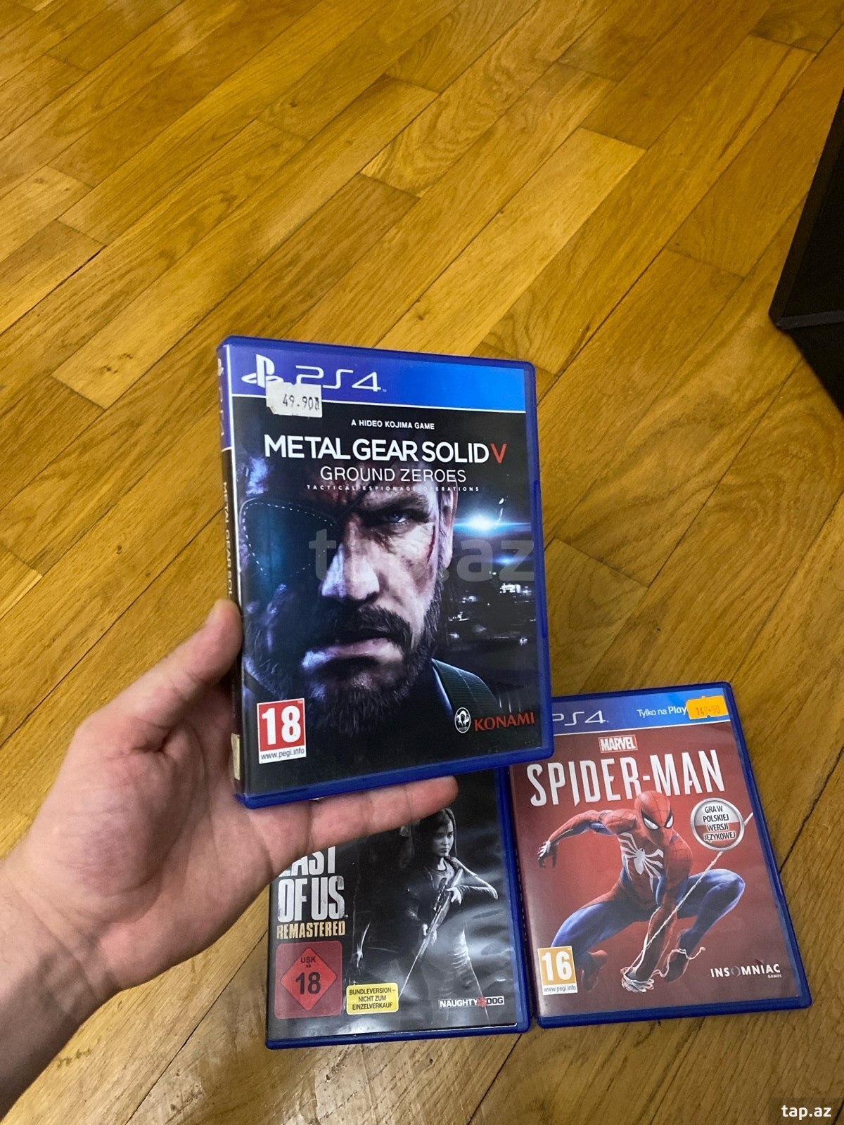PS4 üçün oyun diskləri