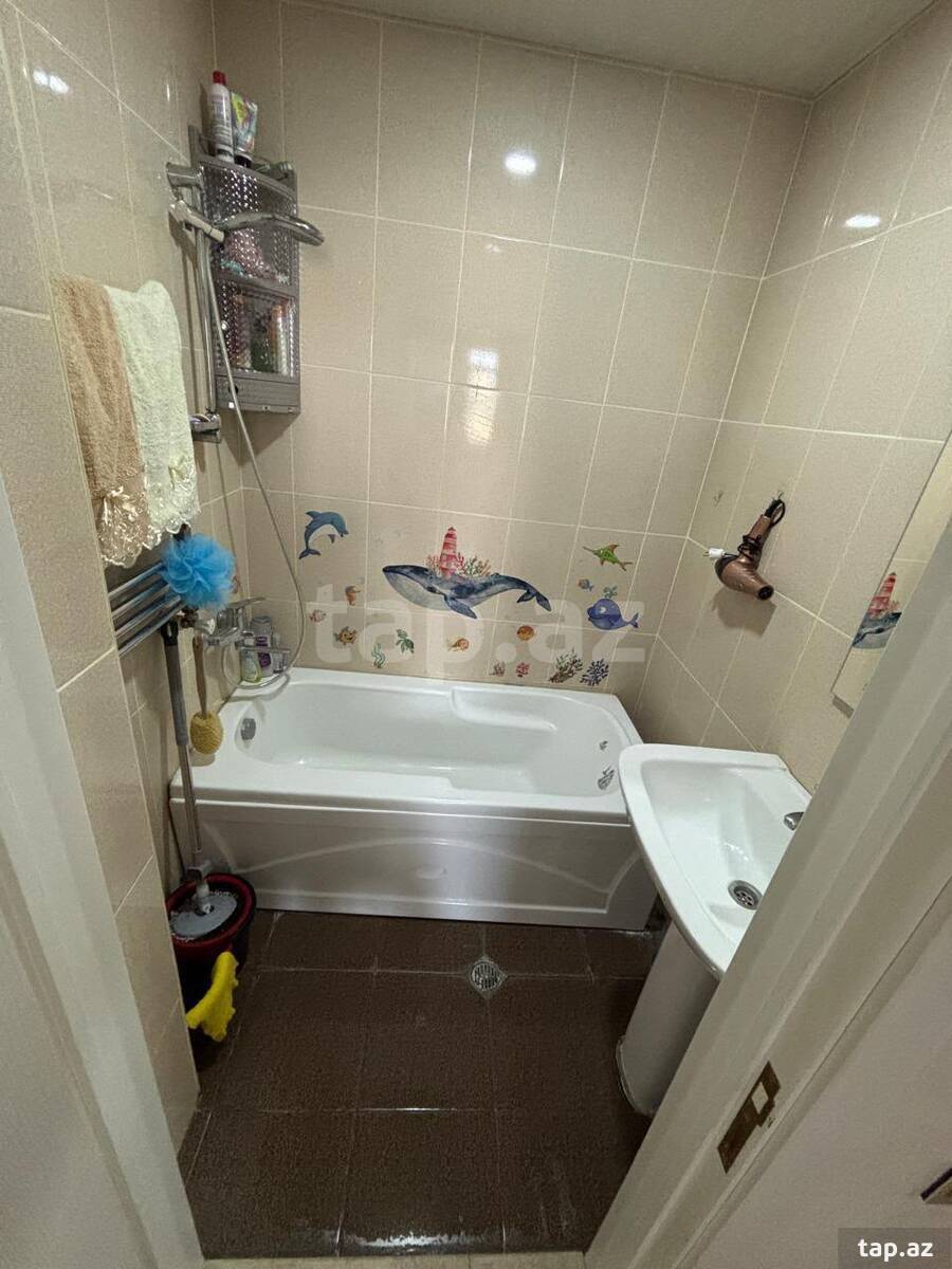 3-otaqlı yeni tikili kirayə verilir, İnşaatçılar m., 85 m²