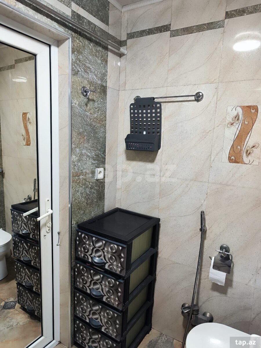 4-otaqlı mənzil kirayə verilir, Nərimanov r., 75 m²