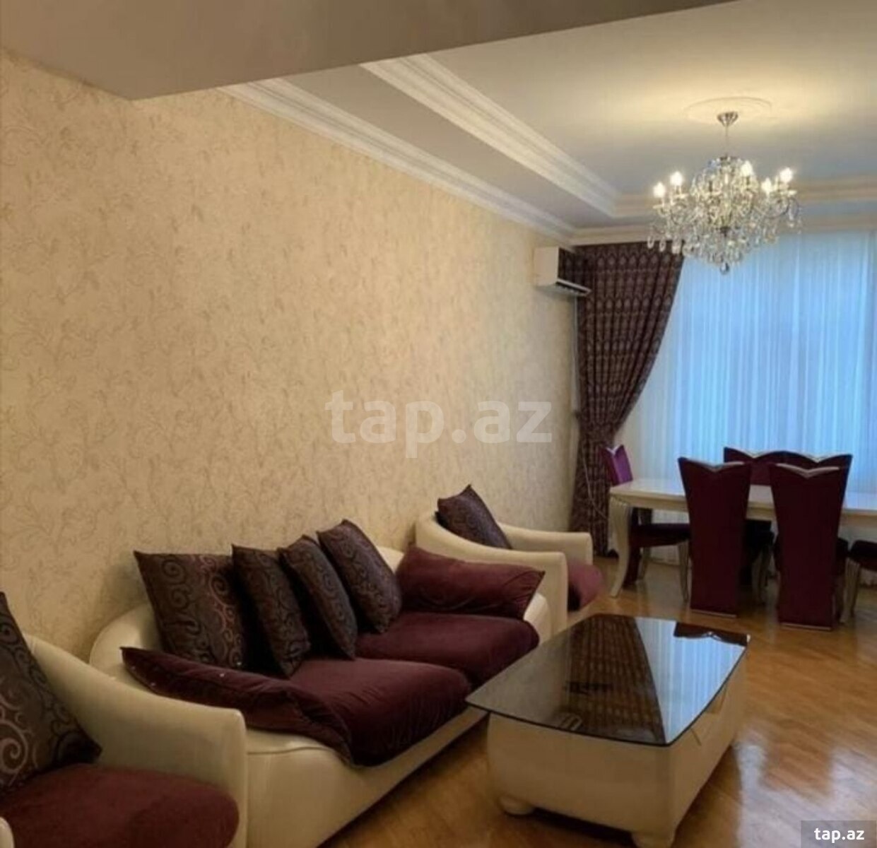 2-otaqlı mənzil kirayə verilir, İnşaatçılar m., 52 m²