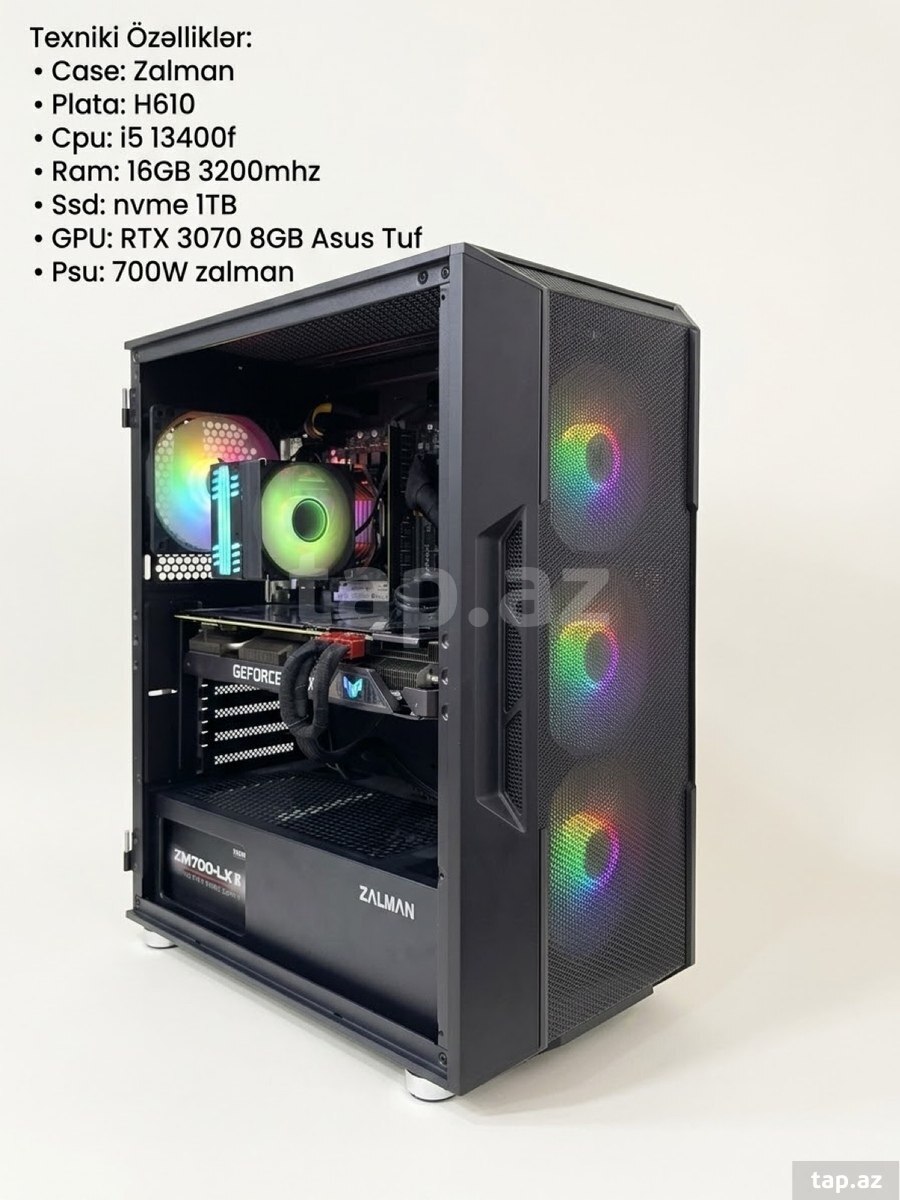 Gaming Pc RTX 3070