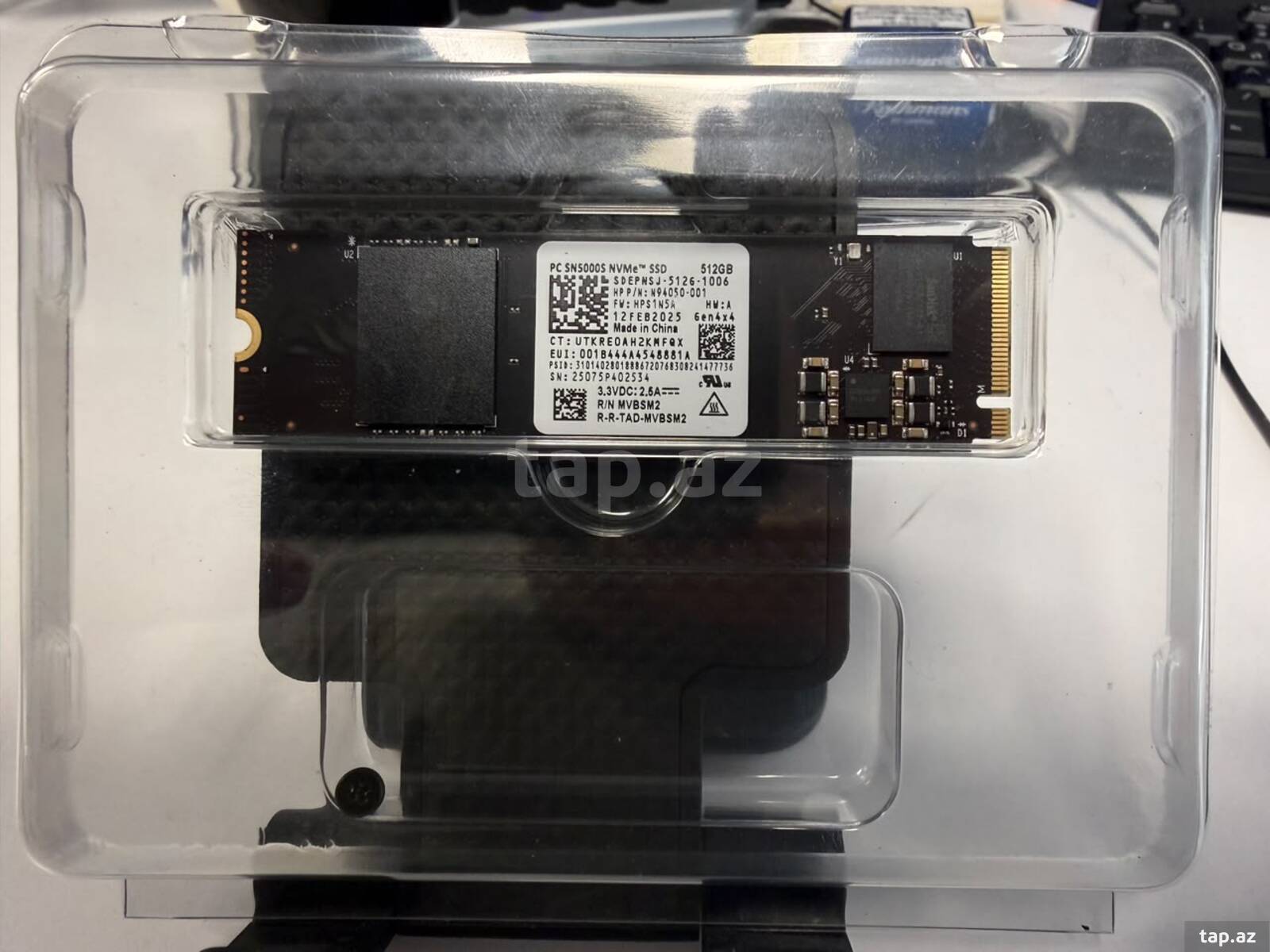 SanDisk PC SN5000S 512GB NVMe M.2 SSD