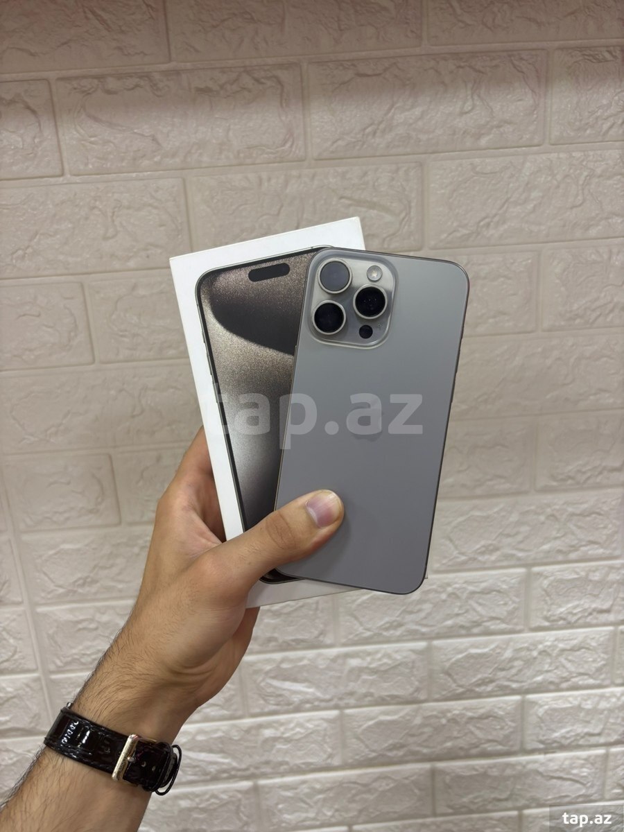 Apple iPhone 15 Pro Max Natural Titanium 256GB/8GB