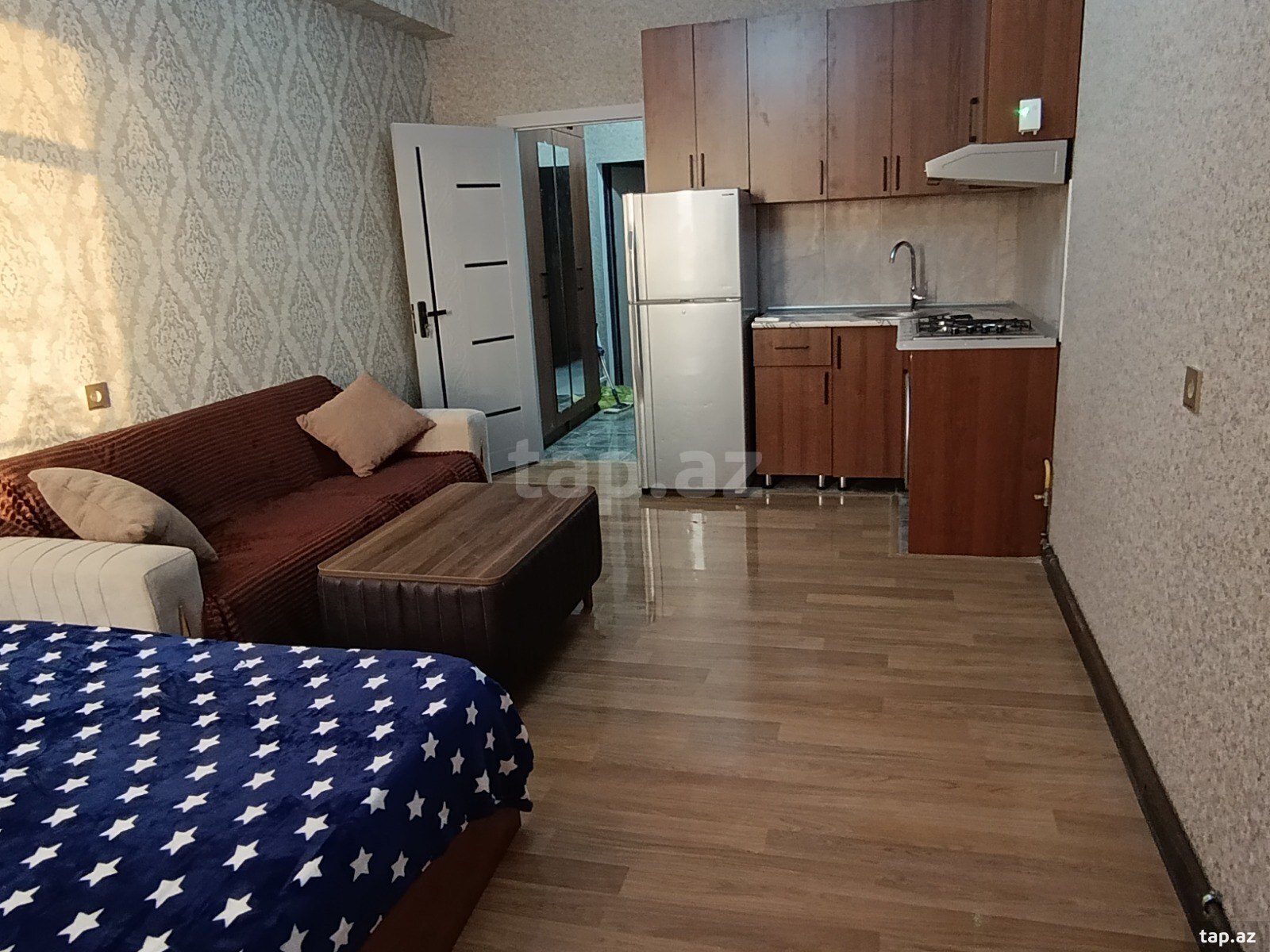 1-otaqlı yeni tikili kirayə verilir, Xırdalan ş., 31 m²