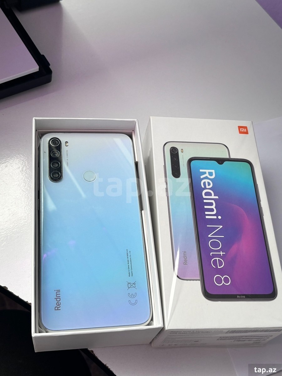 Xiaomi Redmi Note 8 Moonlight White 128GB/4GB
