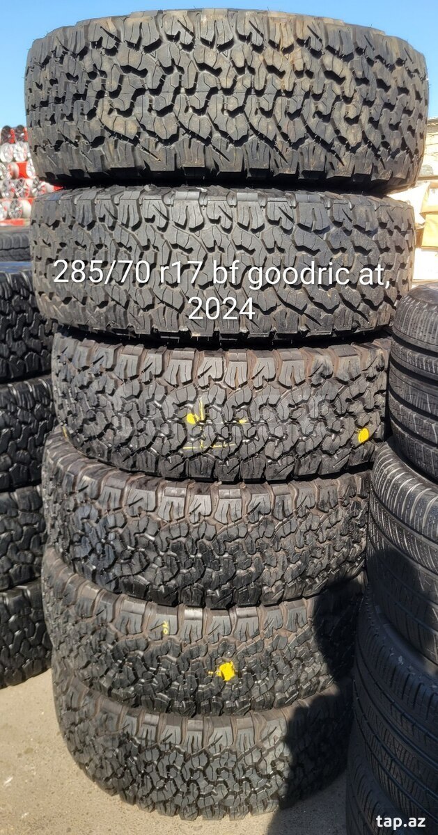 BF Goodrich şinləri 285/70/R17