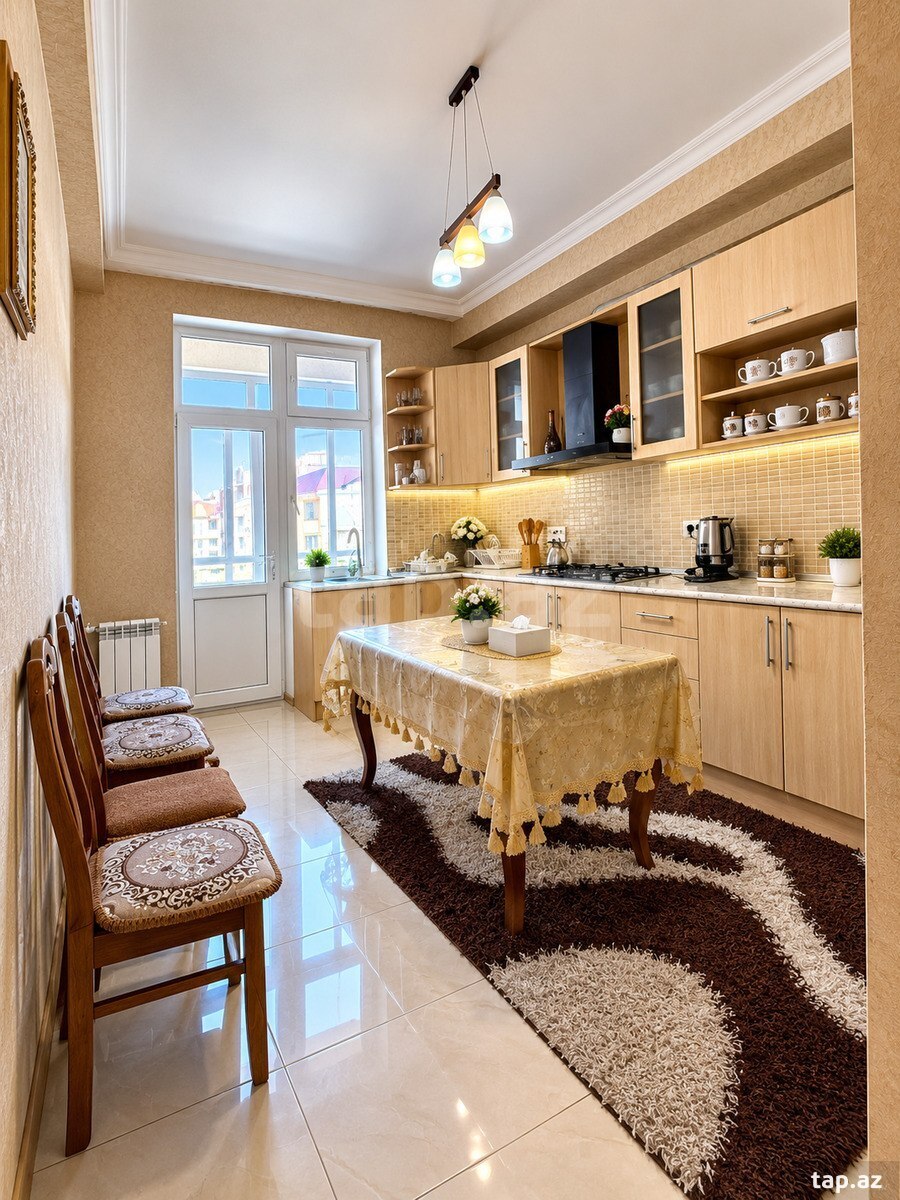 4-otaqlı yeni tikili, Nərimanov m., 156 m²