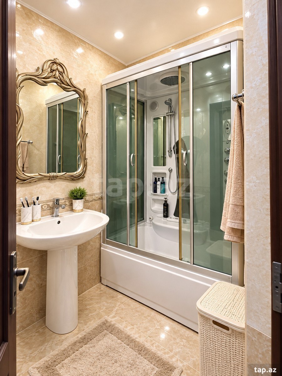 4-otaqlı yeni tikili, Nərimanov m., 156 m²