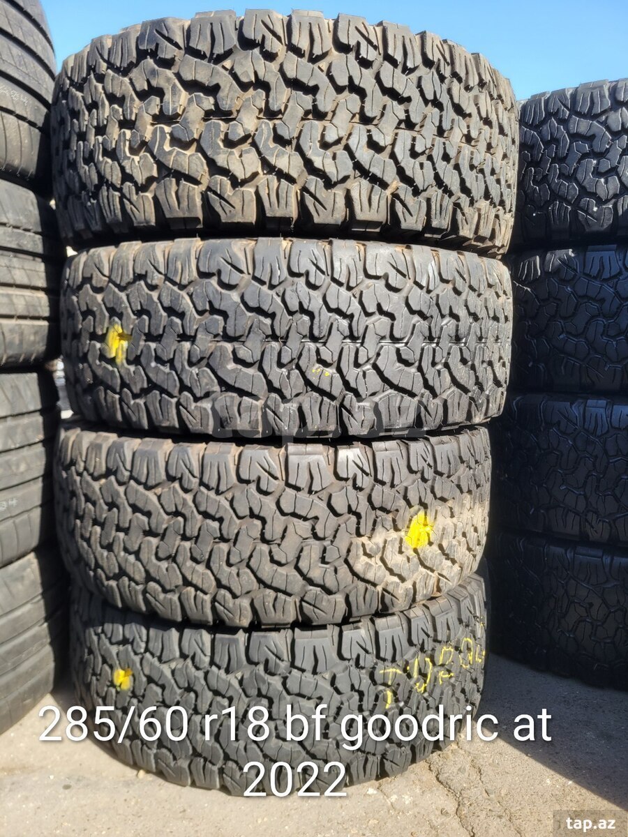 BF Goodrich şinləri 285/60/R18