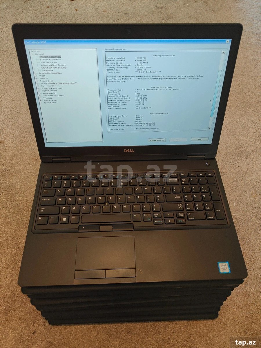 Noutbuk Dell Latitude 5590