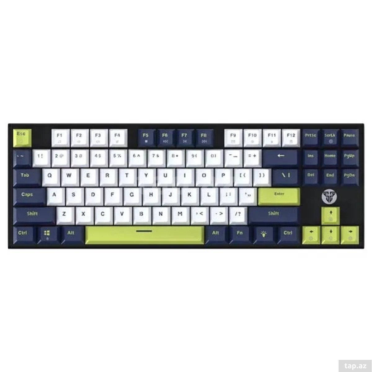 Fantech Atom87s MK877S White Taro Switch Mechanical Gaming Keyboard