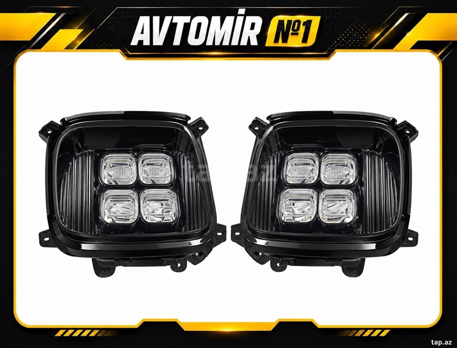 Kia Sorento 2013–2014 modelləri üçün Blackberry LED duman farları