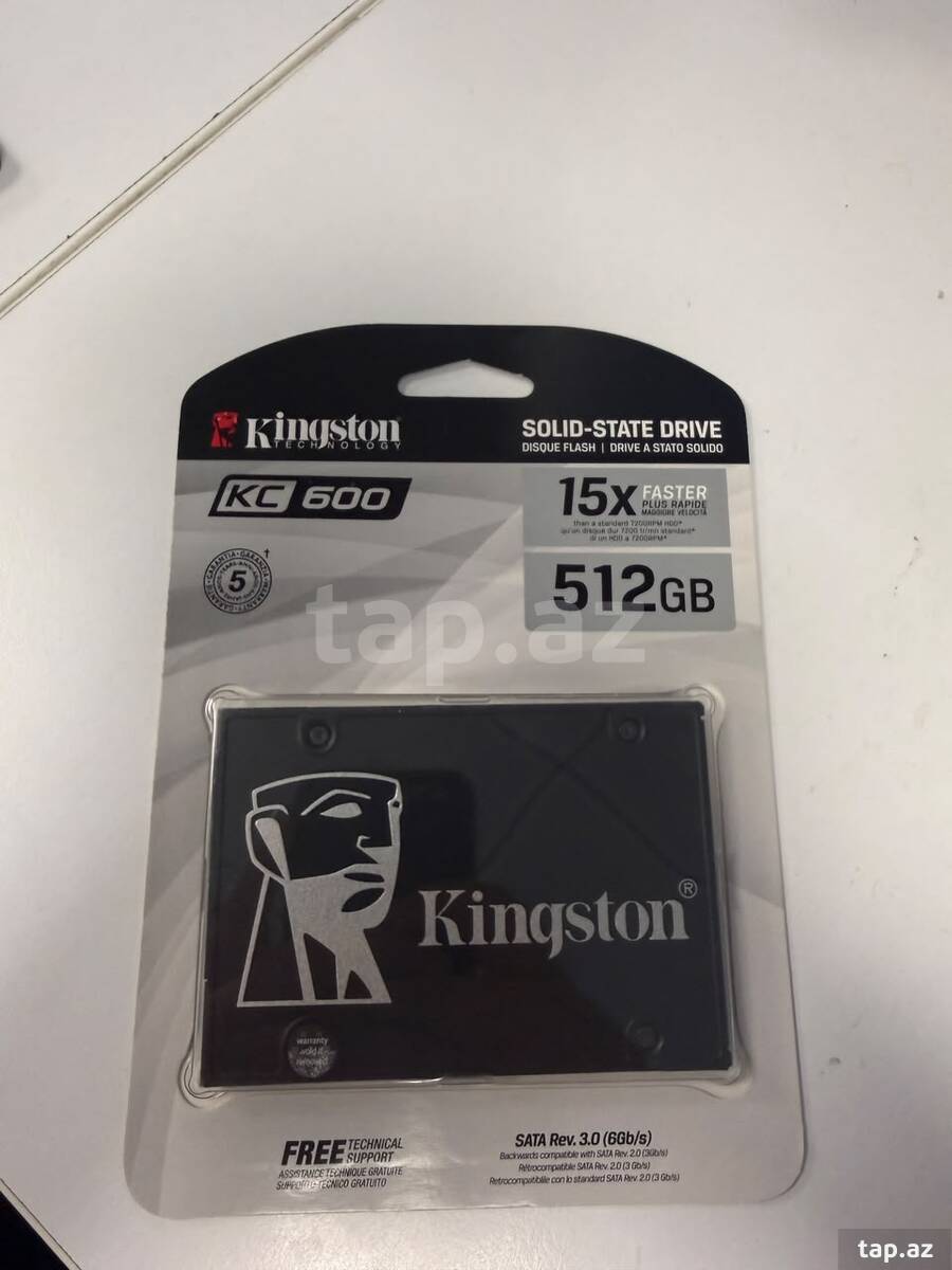 Kingston KC600 512GB SSD 2.5” SATA