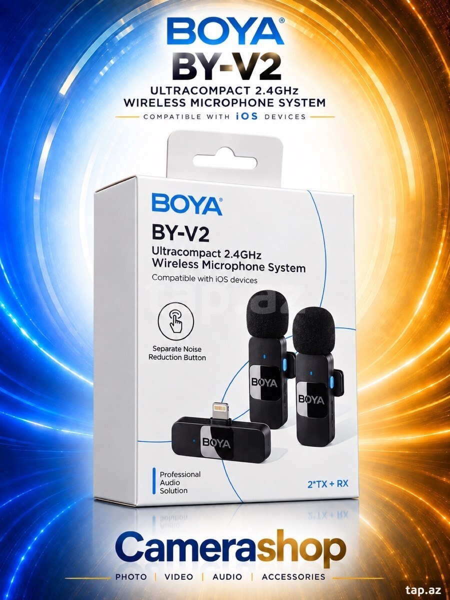Boya BY-V2 mikrofon dəsti