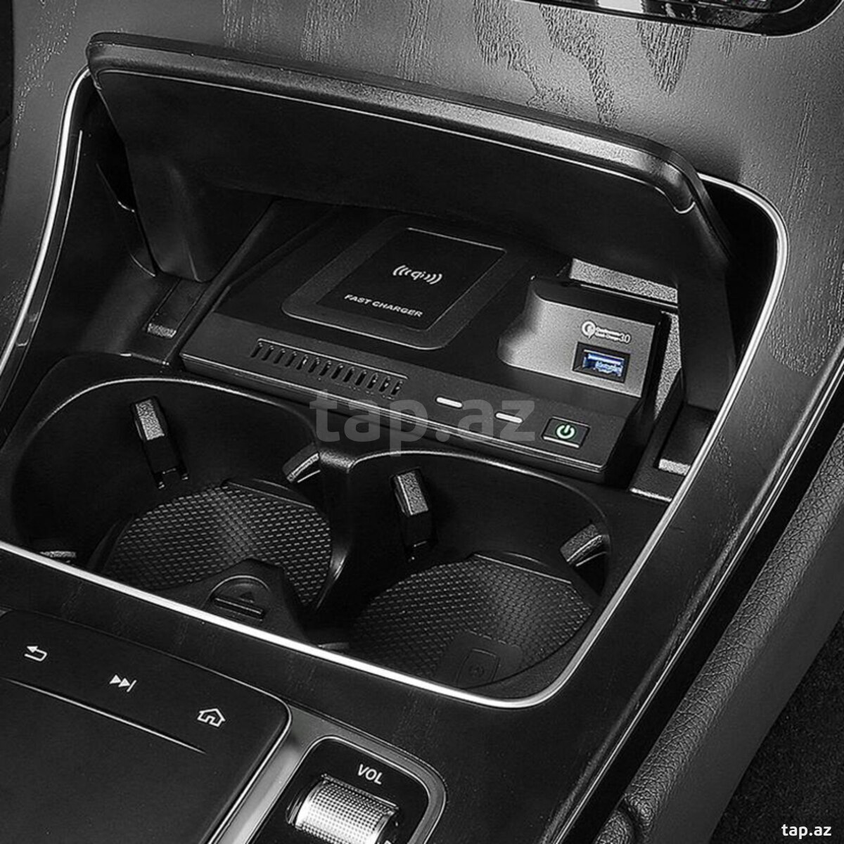 Mercedes C-Class W205 NFC simsiz şarj sistemi