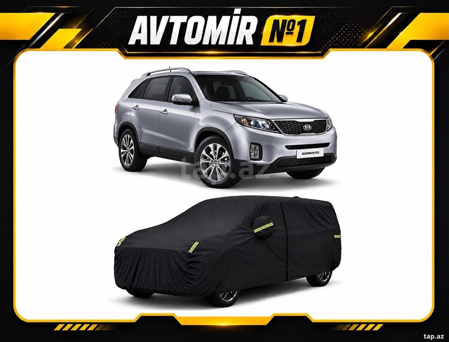 Kia Sorento 2009–2014 modelləri üçün avtomobil tenti