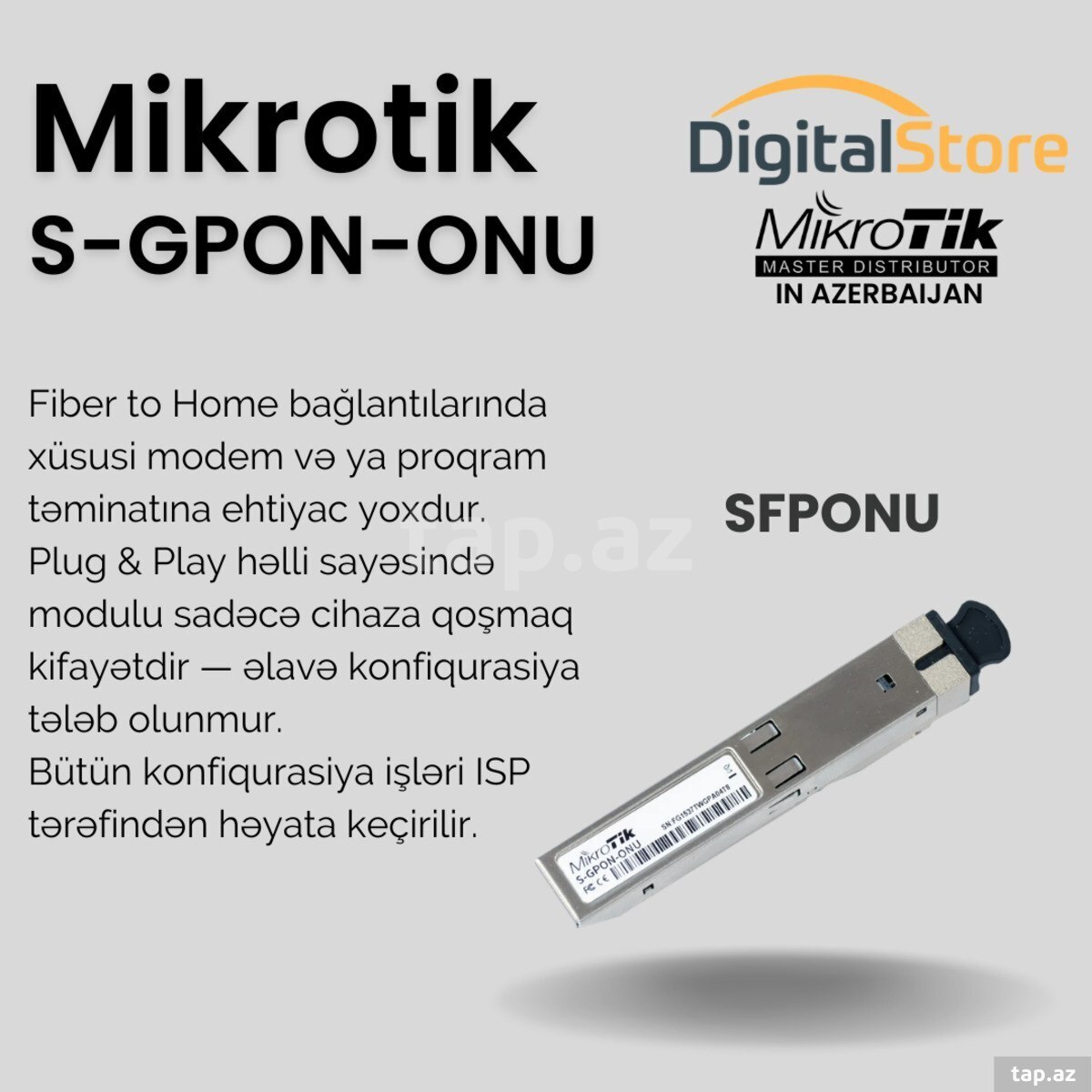 Mikrotik S-GPON-ONU