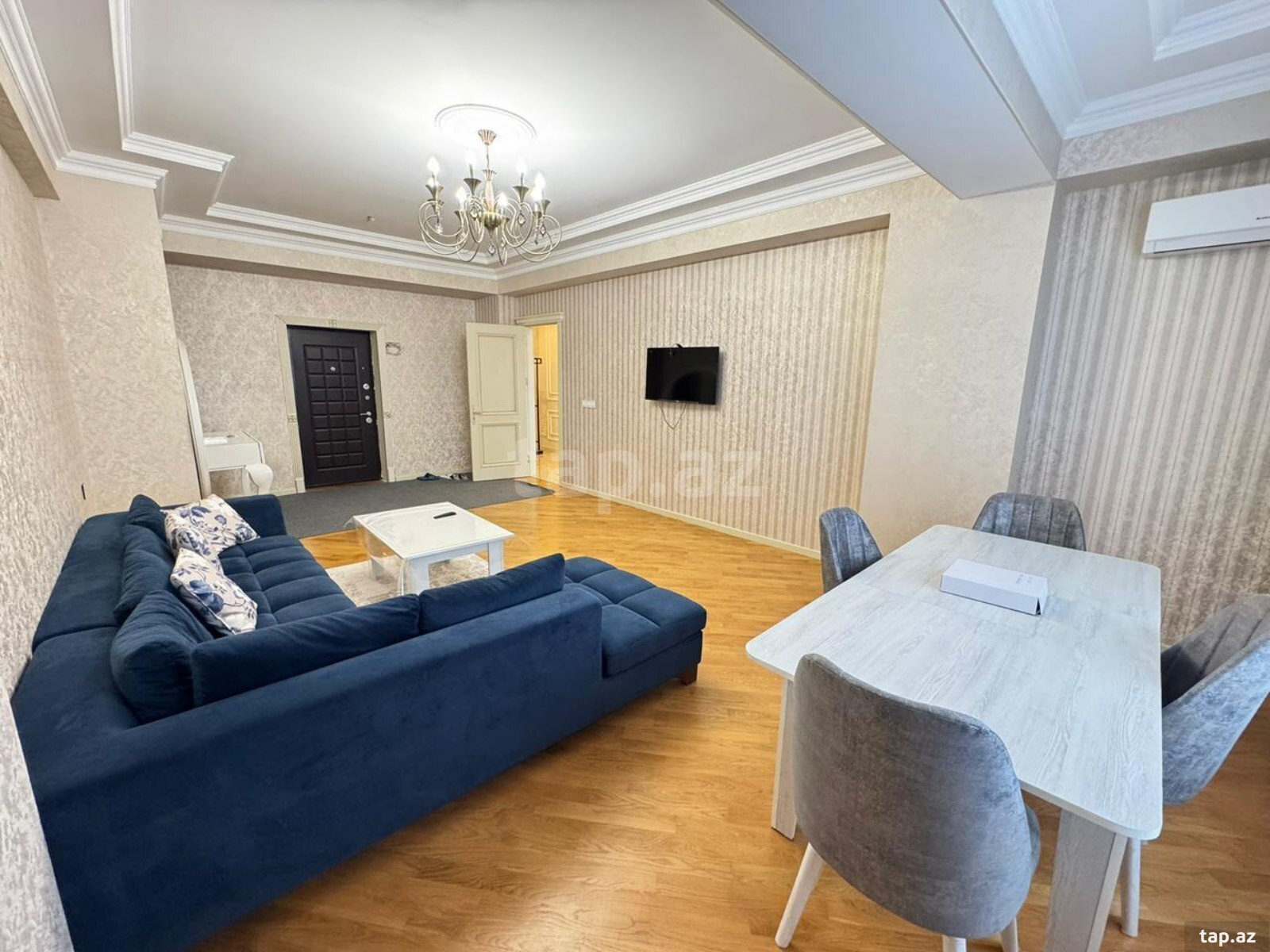 2-otaqlı yeni tikili kirayə verilir, Nəsimi r., 96 m²