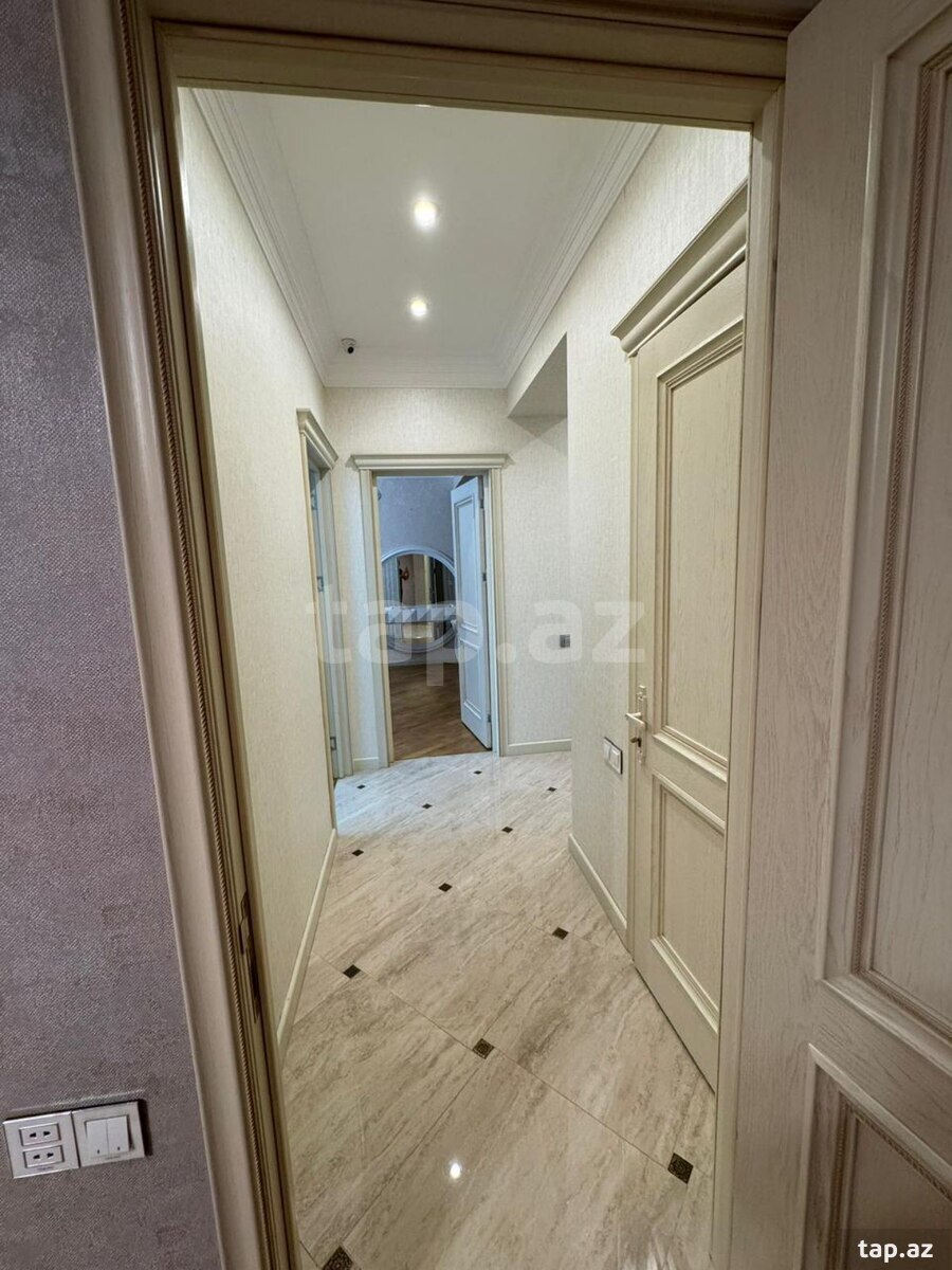 2-otaqlı yeni tikili kirayə verilir, Nəsimi r., 96 m²