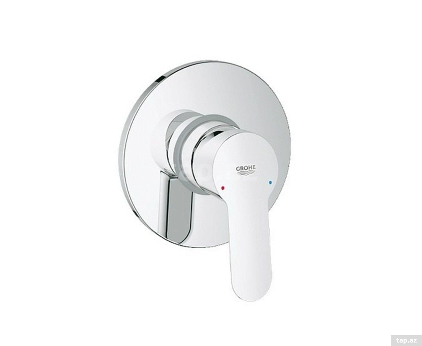 GROHE BauEdge 29078000 – Gizli quraşdırılan duş qarışdırıcısı 1/2" — 1
