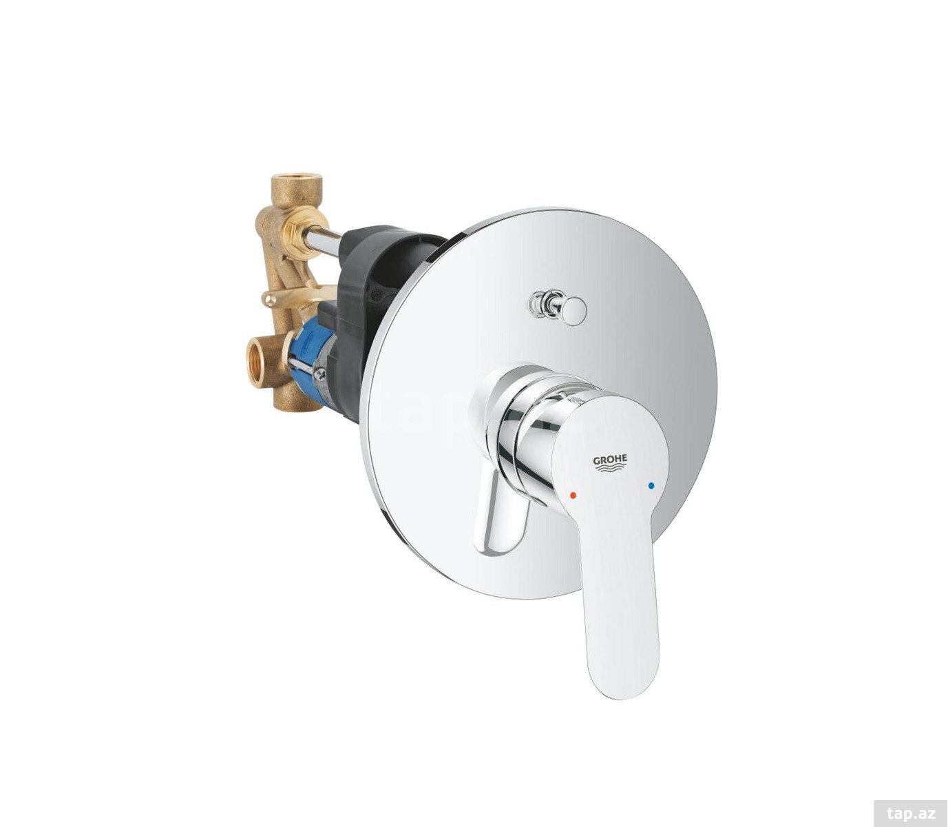 GROHE BauEdge 29079000 – Gizli quraşdırılan vanna/duş qarışdırıcısı 1/2" — 1