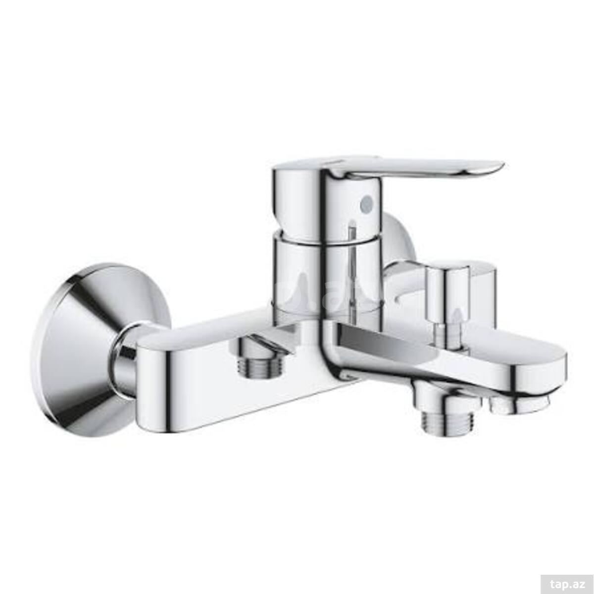 GROHE BauEdge 23605000 – Təkqollu vanna/duş qarışdırıcısı 1/2" — 1