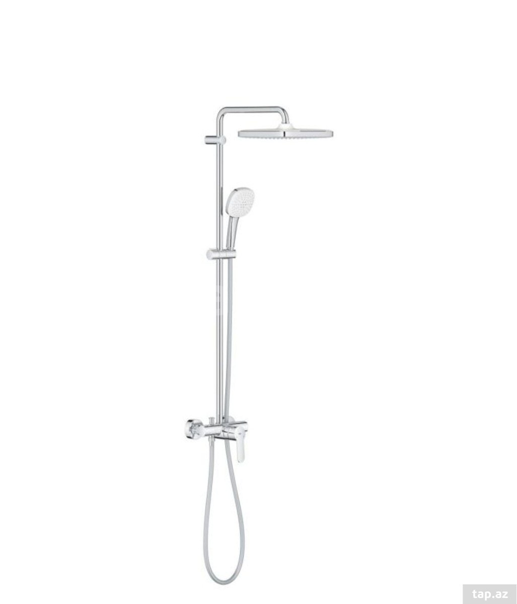 GROHE Tempesta System 250 Cube 26692001 – Təkqollu qarışdırıcılı duş sistemi — 1