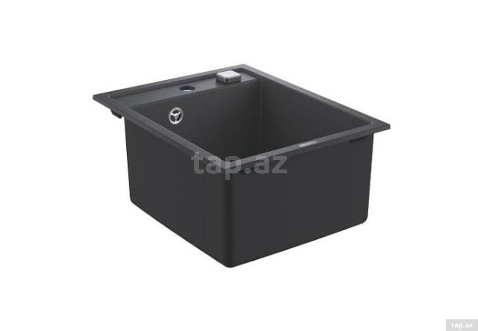 GROHE K700 31650AP0 Granite Black Kompozit mətbəx çanağı — 1
