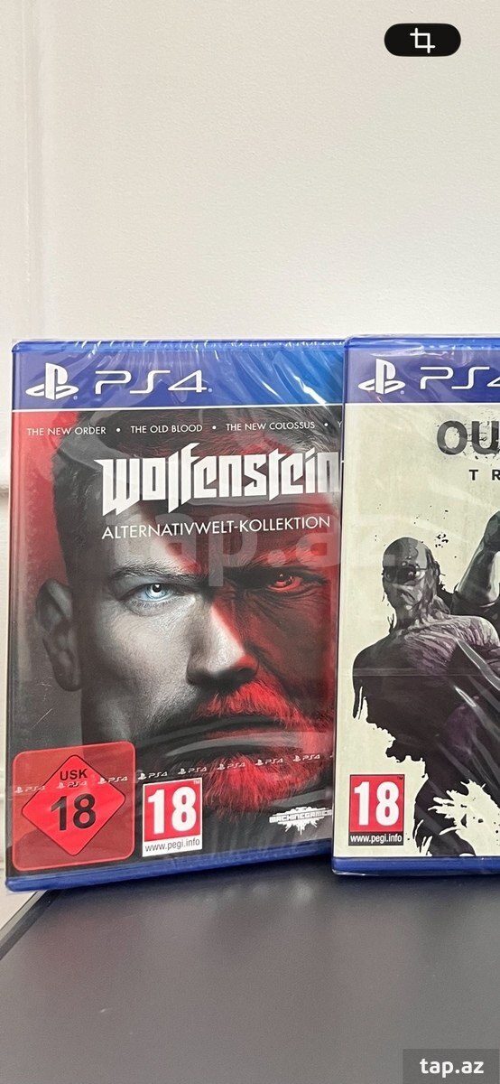 PS4 üçün Wolfenstein Alternativwelt Kollektion oyunu