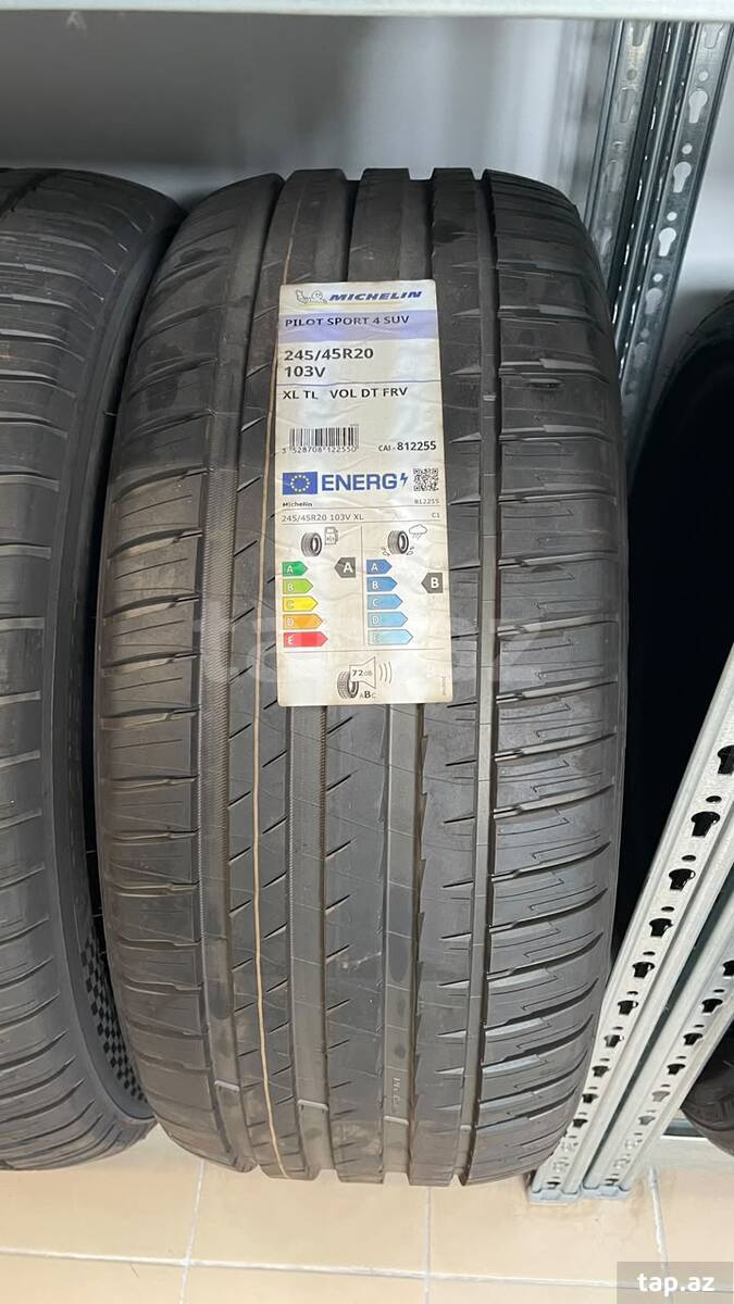 Michelin şinləri 245/45 R20